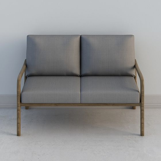 Urban Comfort 3D Model Sofa