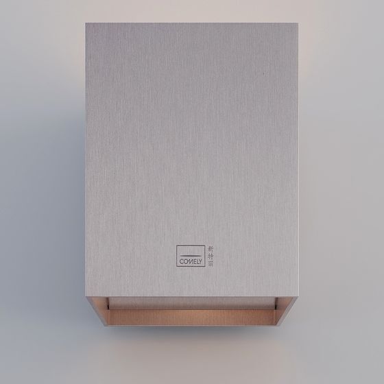 Urban Shelf Low-Poly 3D model for Modern Spaces