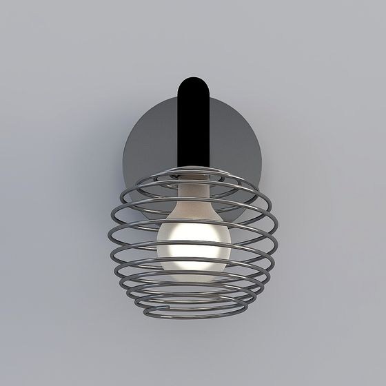 Spring Light 3D model - Modern Design