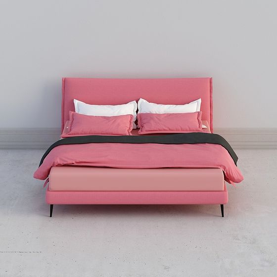 Urban Comfort Bed 3D model