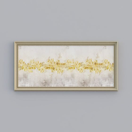 Boîte à riches arbres blancs ivoire pour salon de style européen Kibaki 82,5x172,5 cm