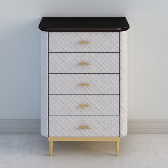 Stylish Urban Vanity Table 3D model