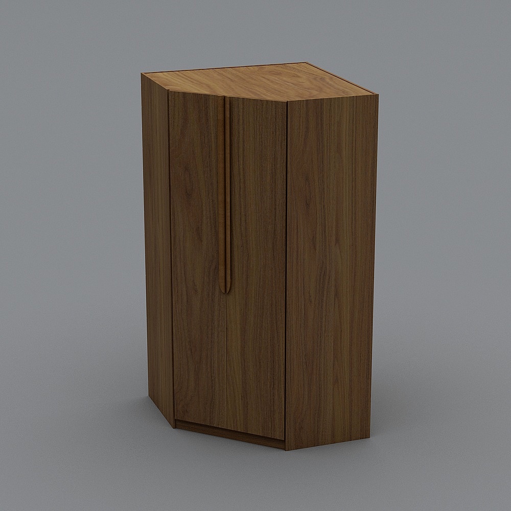 Corner cabinet body
