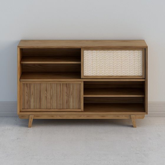 Mid-Century Sideboard 3D model