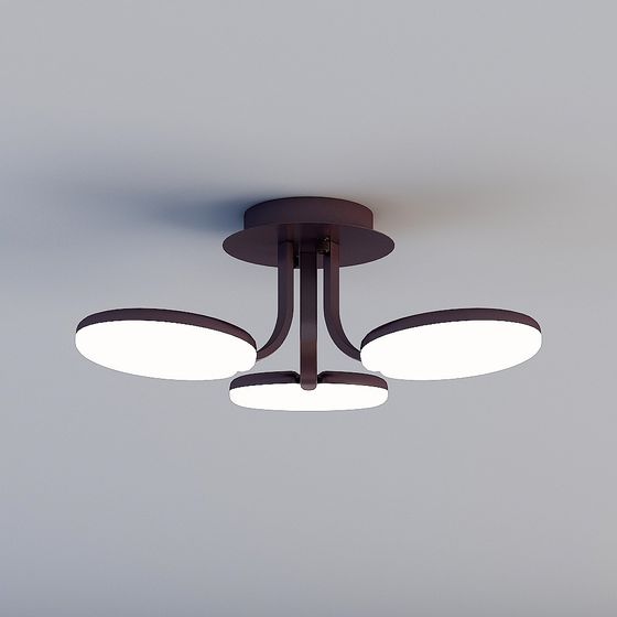 Chic Minimalist Pendant Light 3D model for Modern Spaces