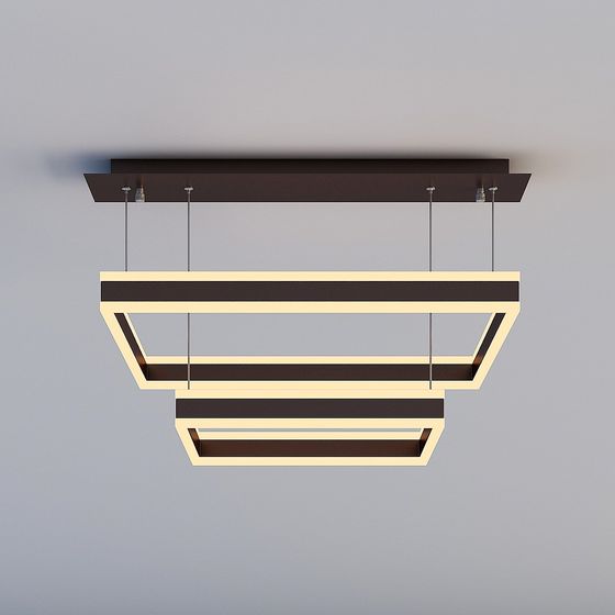 Unique Geometric Low-Poly 3D Light Model