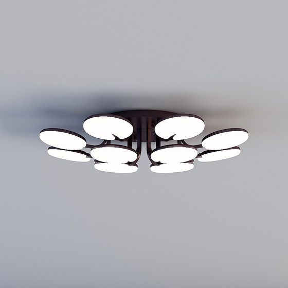 Circular Glow 3D model for Modern Lighting