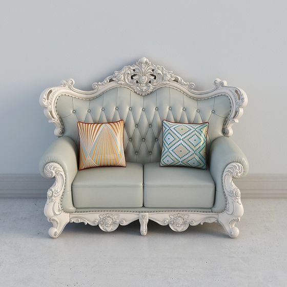 Royal Elegance 3D model Sofa