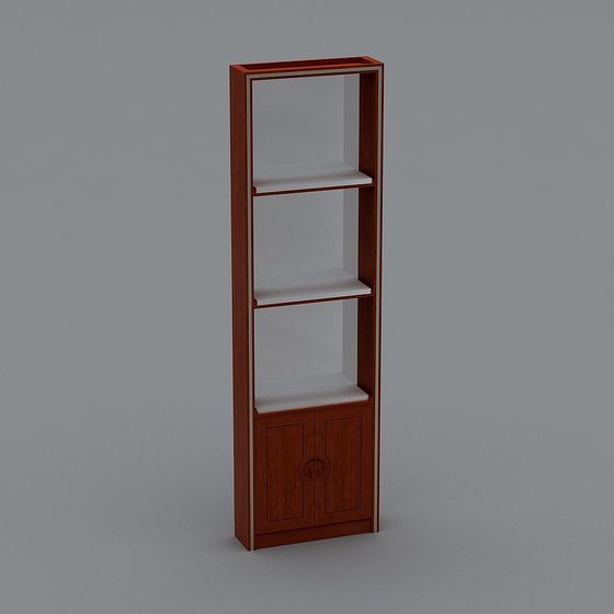 Urban Elegance Bookshelf 3D model