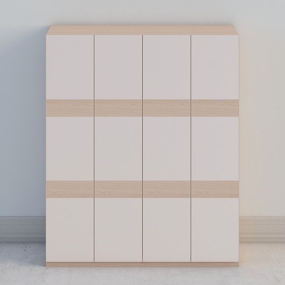 ワードローブ-2-4 ドア ワードローブ (1)