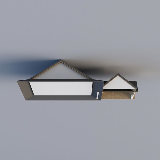 Unique Low-Polygon Housing 3D model