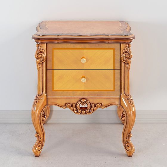 Classic Modern Fusion Nightstand 3D model