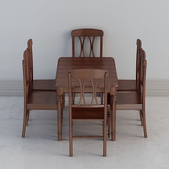 アメリカンスタイル - ダイニングテーブル チェア