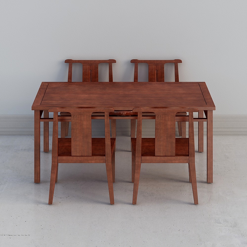 Chinese style - dining table chairs