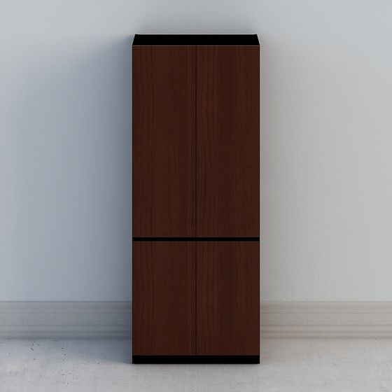 City Window Cabinet 3D model for Modern Interiors