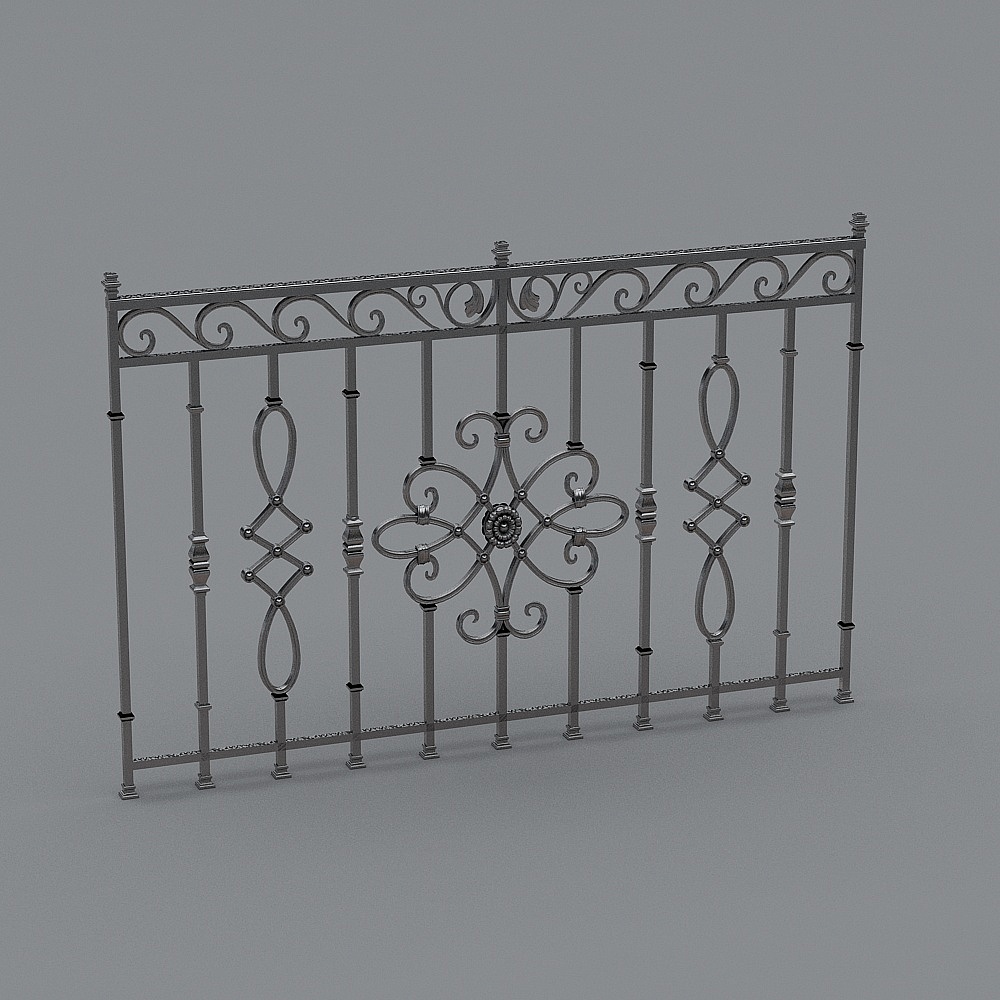 European iron railings