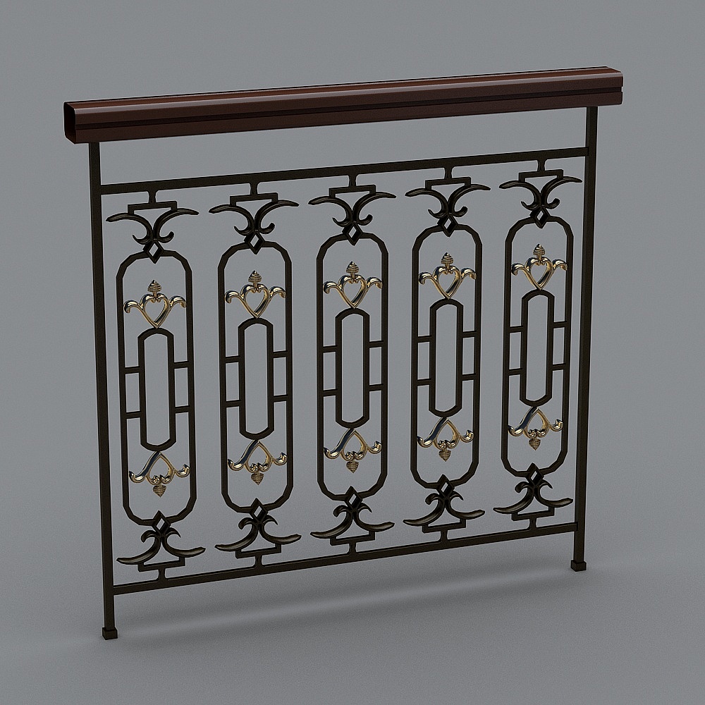Metal Shaped Railings