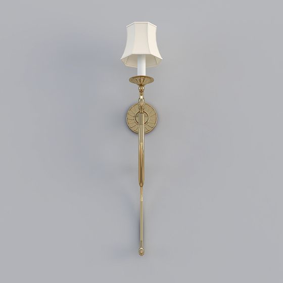 Stylish 3D Wall Lamp Model for Contemporary Spaces