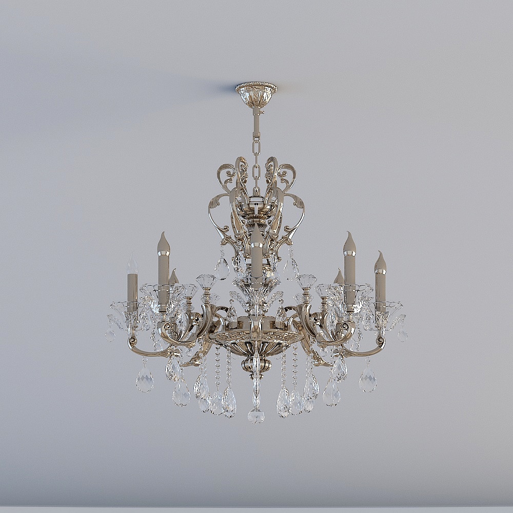 European style - living room - chandelier 269