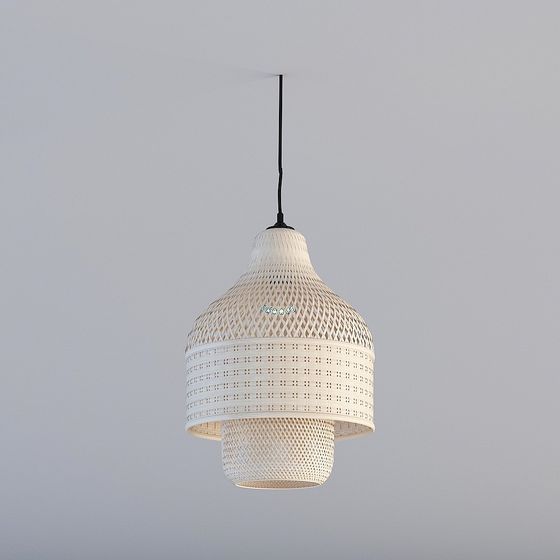 대나무 침대와 아침 식사 램프 1