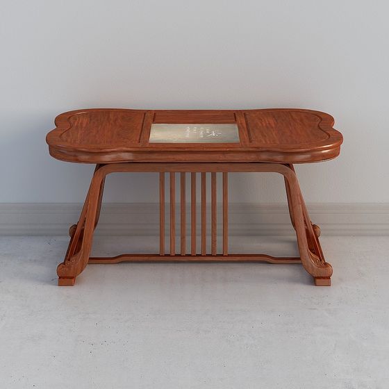 Vintage Chinese Coffee Table 3D model