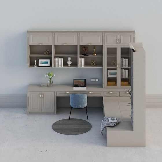 Urban Workspace 3D model for Modern Aesthetics