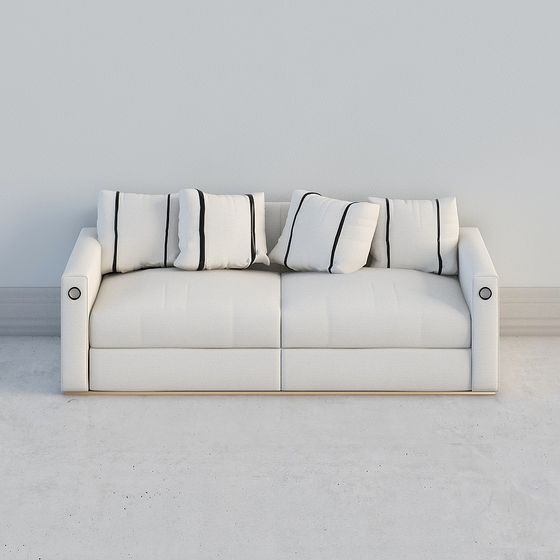 Urban Comfort Sofa 3D model