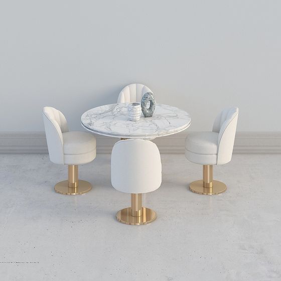 Современный стиль - Гостиная - Обеденный стол 286