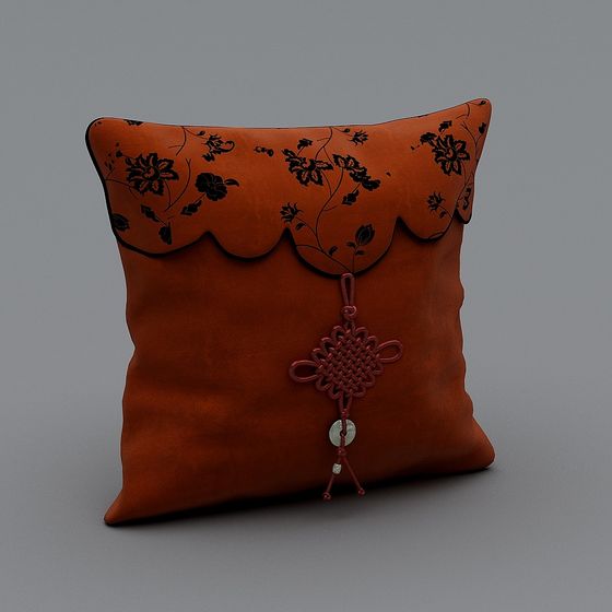 Oriental Pattern Cushion main image 1