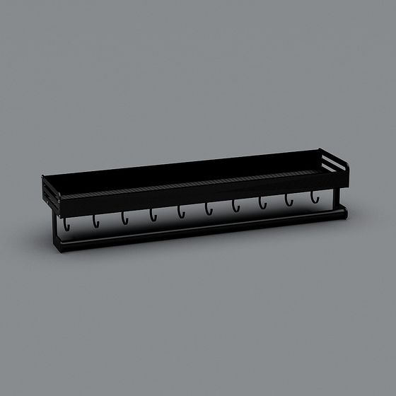 Urban Hook Rack 3D model