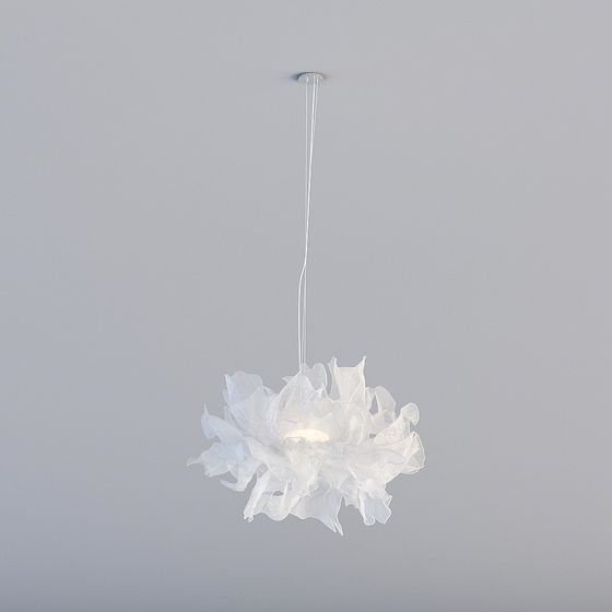 Elegant Blossom Lamp 3D model