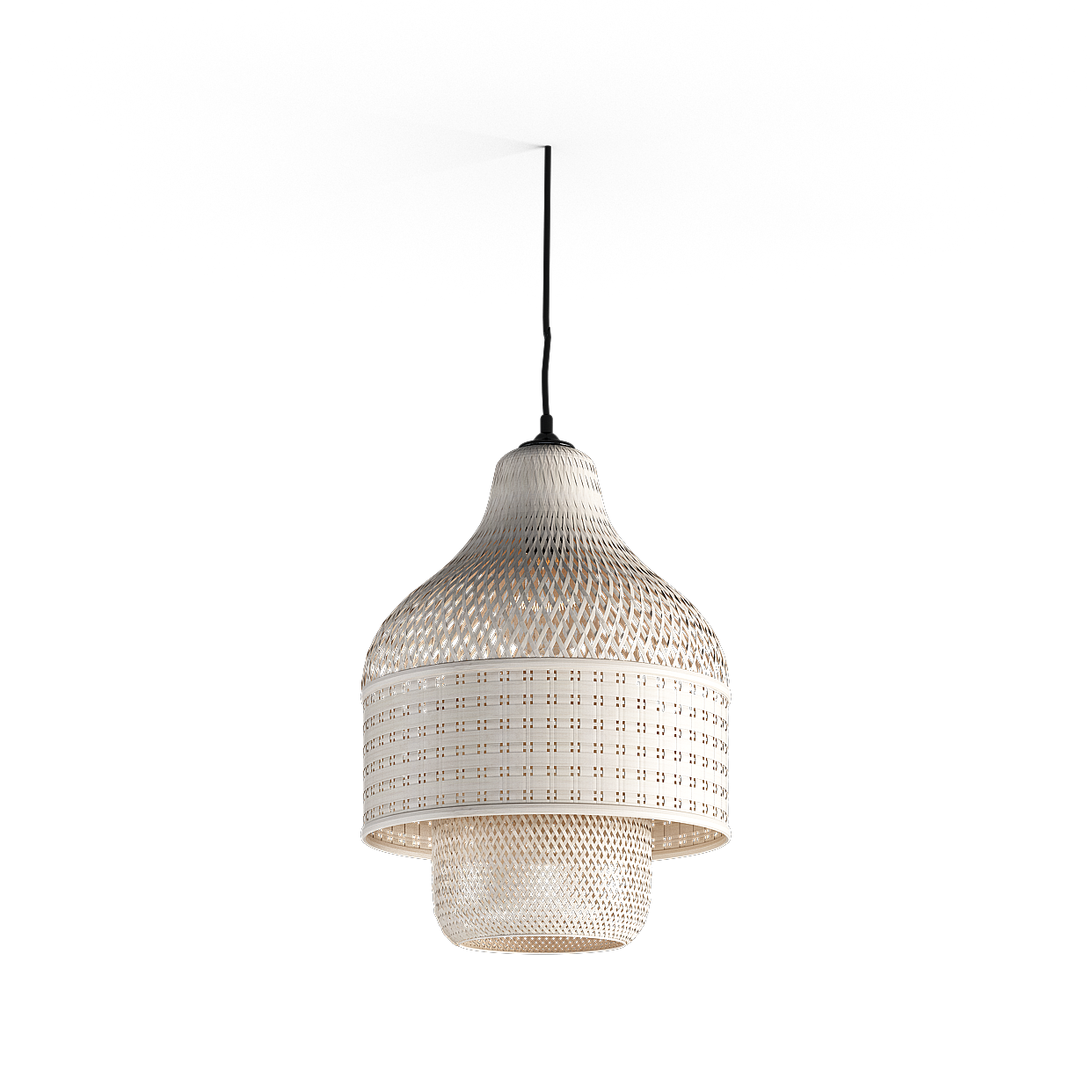 Coastal Black Pendants & Chandeliers 3D Model