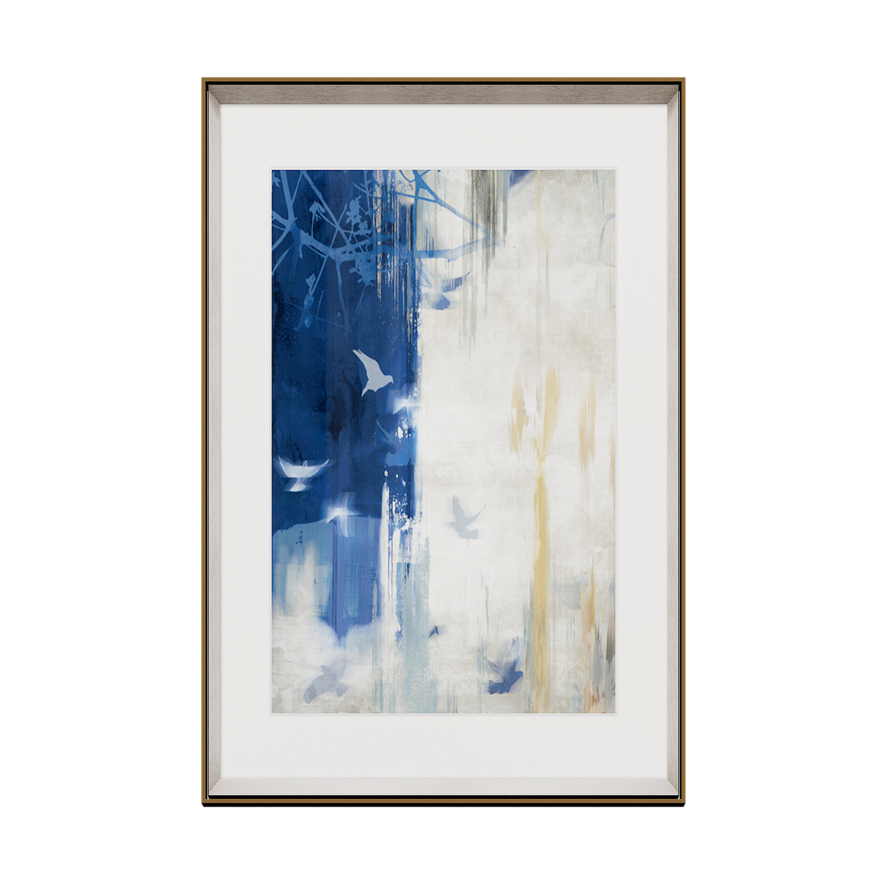 Dreamy Abstract Night Sky 3D Model – Low-Poly Artistic Design