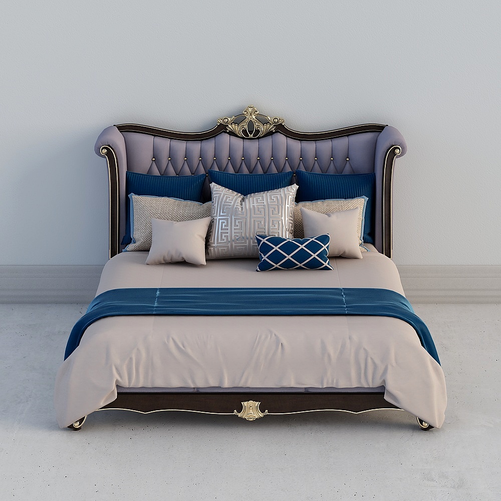 Grabado europeo - Cama-135