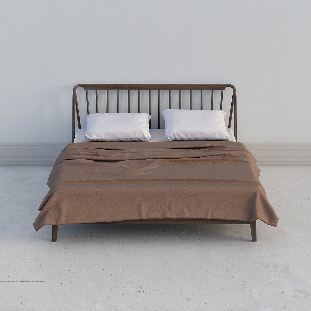 Shadow Bed (Black Walnut)
