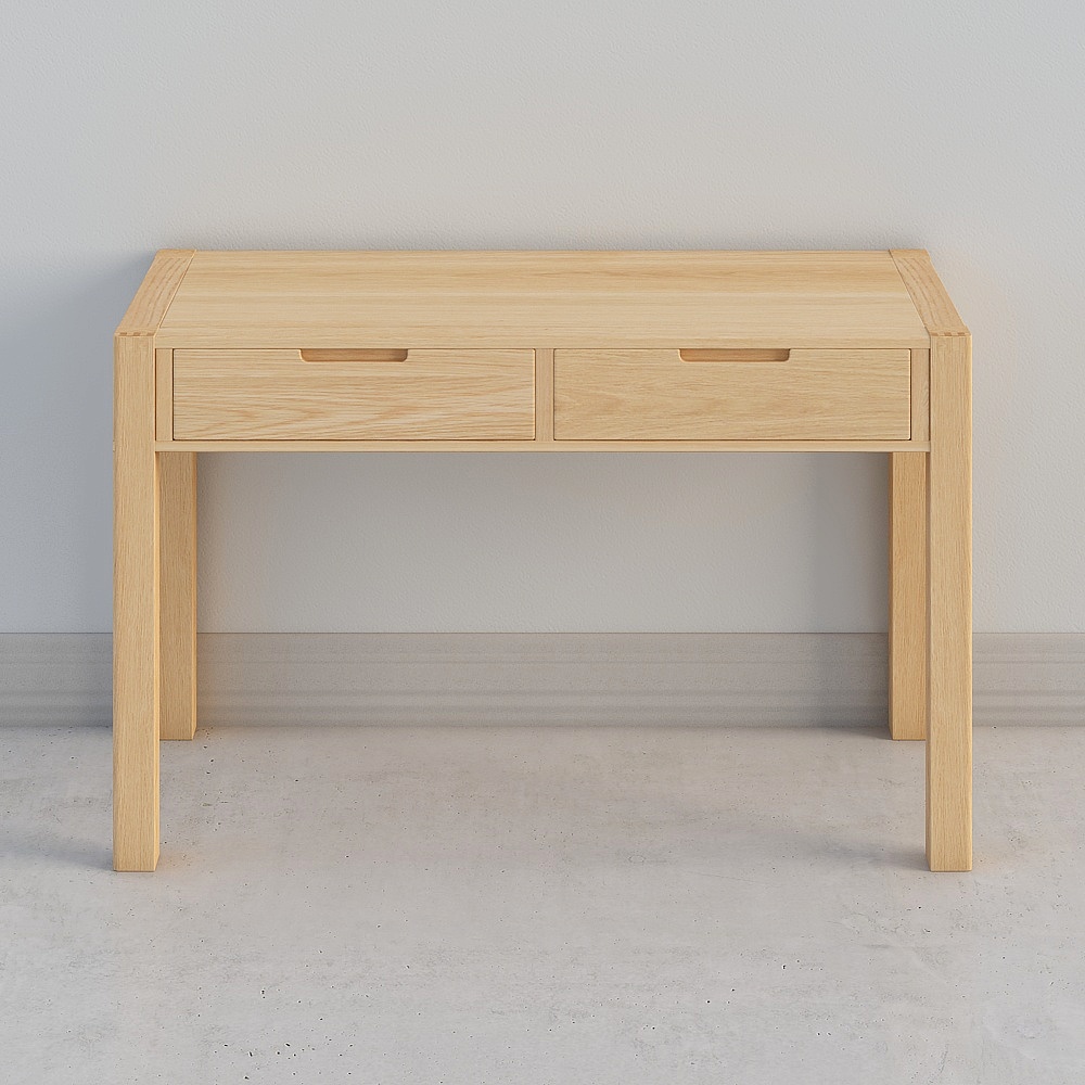 Norwegian desks are drawn in two