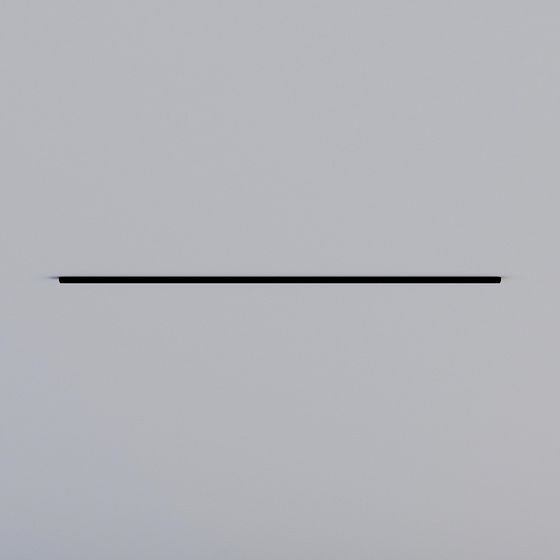 Minimalist Floating Line 3D model