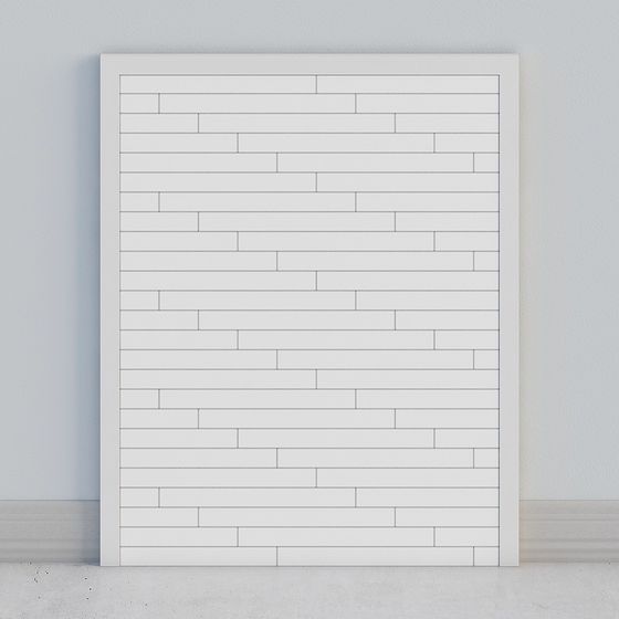 Stylish Low Poly Brick Wall 3D model for Modern Spaces