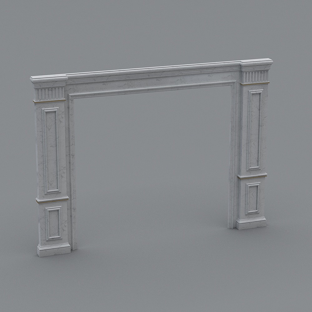 Irma background wall - Roman column E4