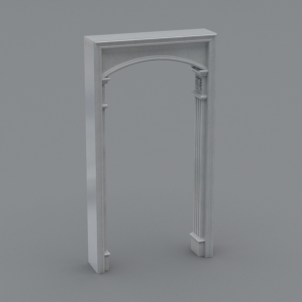 Elegant Archway 3D model for Classical Architecture