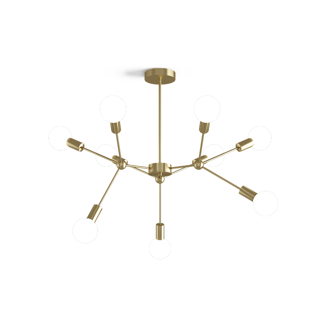Elegant 3D Chandelier Model – Minimalist Luxury Design