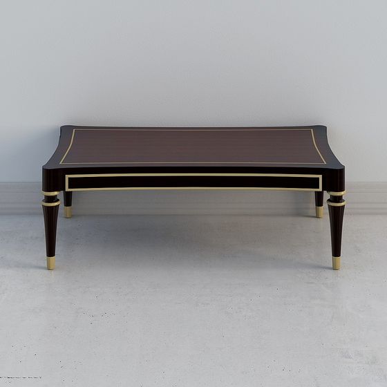 Elegant Coffee Table 3D model for Modern Design