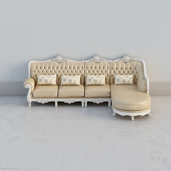 Royal Corner Sofa 3D model