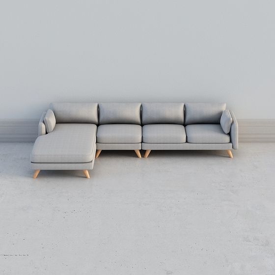 Urban Comfort 3D Model Sofa Design