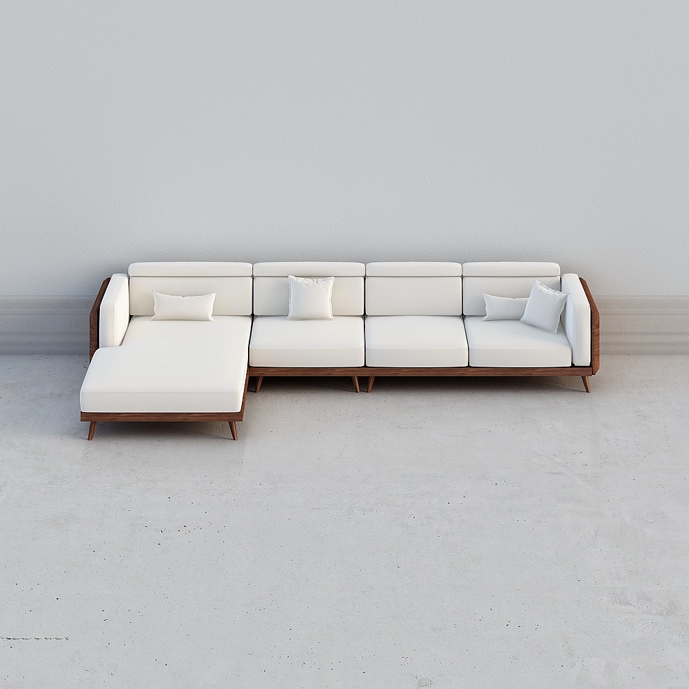 Divano ad angolo Source Wood -K37H01