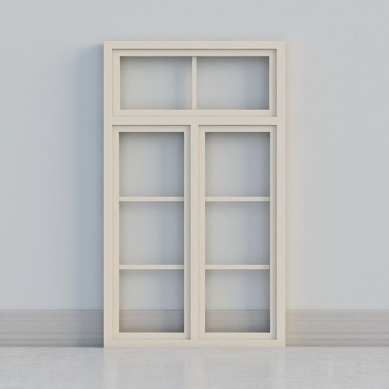 Classic Window Frame 3D model