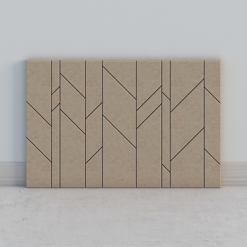 Modern hard-packed wall setting wall background wall