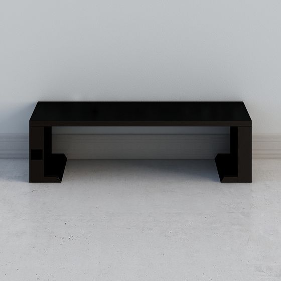 Urban Corner Bench 3D model for Modern Projects