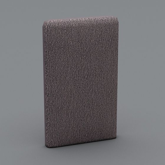 Textured Brick Block 3D Model