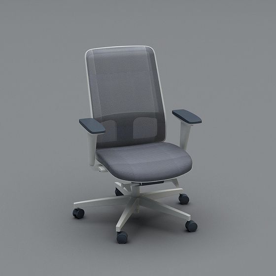 Modern Minimalist Office Chair 3D model